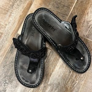 Alegria black sandals 37